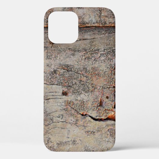 Bruin hout Case-Mate iPhone case (Achterkant)