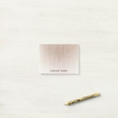 Bruin hout Kijk uit naar Sjabloon Creative Disted  Post-it® Notes (Op bureau)