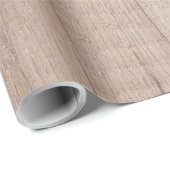 Bruin hout look klassiek rustiek nostalgisch elega cadeaupapier (Rol Hoek)