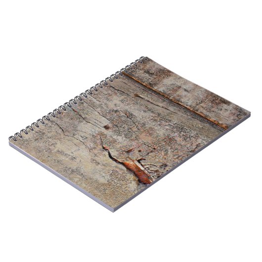 Bruin hout notitieboek (Linkerzijde)