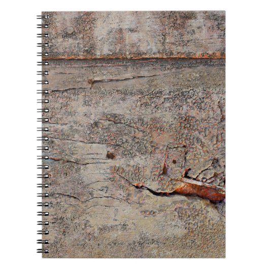 Bruin hout notitieboek (Voorkant)