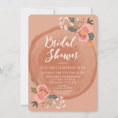 Bruin hout Rustisch Vrijgezellenfeest Kaart (Voorkant)