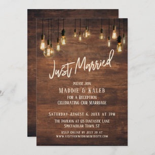 Bruin hout wand met Edison-lampjes, gewoon getrouw Kaart