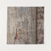 Bruin hout wandkleed (Voorkant (horizontaal))