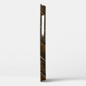 Bruin houten frame Case-Mate iPhone case (Achterkant / Links)