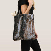 Bruin houten log tote bag (Dichtbij)