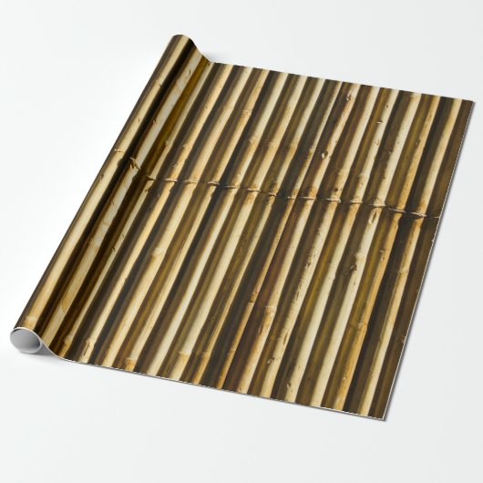 Bruin houten paneel cadeaupapier (Uitgerold)