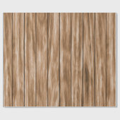 Bruin houten paneel cadeaupapier (Vlak)