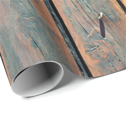 Bruin houten paneel cadeaupapier (Rol Hoek)