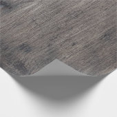Bruin houten plaat cadeaupapier (Hoek)