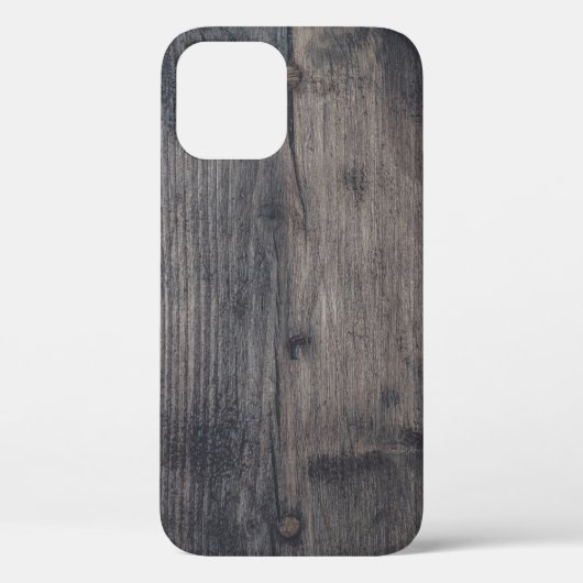 Bruin houten plaat Case-Mate iPhone case (Achterkant)