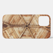 Bruin houten plafond Case-Mate iPhone case (Achterkant (horizontaal))