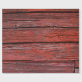 Bruin houten plank cadeaupapier (Vlak)