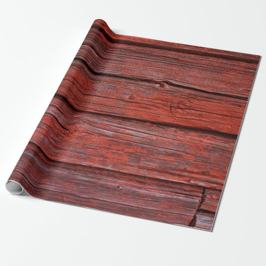 Bruin houten plank cadeaupapier (Uitgerold)