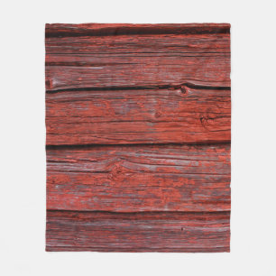 Bruin houten plank fleece deken