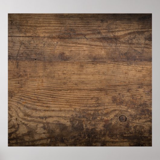 Bruin Houten Textuur Abstracte Achtergrond Poster (Voorkant)
