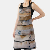 Bruin houten wand schort (Insitu)