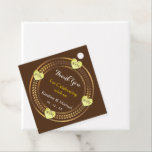 Bruin Ideaal Bruiloft Feest Evenementen Bedankjes Labels<br><div class="desc">Ongeacht het type bruiloft dat men wenst, zijn deze uniek ontworpen en aanpasbare producten hier om de planning van de bruiloft gemakkelijker te maken en de feesten veel leuker voor iedereen! #zazzlemade #wedding #weddingplanner #weddingideas #weddingdecor #bride #bachelorparty #bachelorette #weddingparty #weddingreception #bridalparty #weddingdress #verloving label #couple #groom #bridetobe #events #weddingday #bridesmaids...</div>