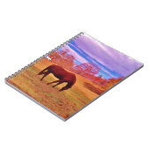 > Bruin in een droomkleurig veld Notitieboek (Linkerzijde)