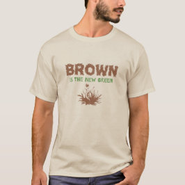 Bruin is de nieuwe groene t-shirt