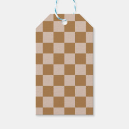 Bruin kadaver cadeaulabel
