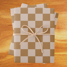 Bruin kadaver inpakpapier vel