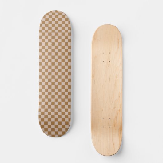 Bruin kadaver persoonlijk skateboard (Voorkant)