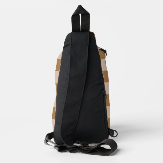 Bruin kadaver sling bag (Achterkant)