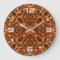 Bruin Kaleidoscoop Mandala Patroon