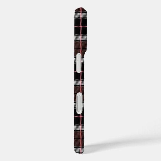Bruin Karo Case-Mate iPhone Case (Achterkant / Rechts)
