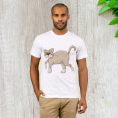 Bruin kattenwandelaars t-shirt