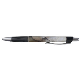 Bruin kegelvormig patroon pen