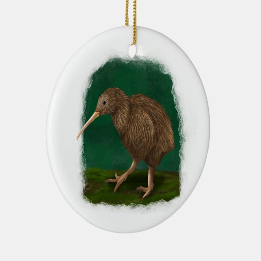 Bruin Kiwi Ornament (Rechts)