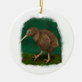Bruin Kiwi Ornament (Voorkant)