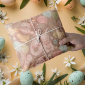 bruin kleurrijk Pasen Tissuepapier