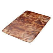 Bruin Koeienhuid Dierenprint Badmat (Gekanteld)