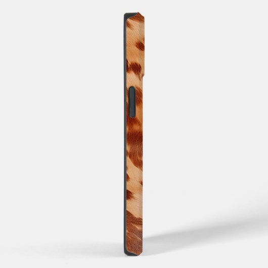 Bruin Koeienhuid Dierenprint Case-Mate iPhone Case (Achterkant / Rechts)