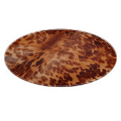 Bruin Koeienhuid Dierenprint Snijplank (Hoek)