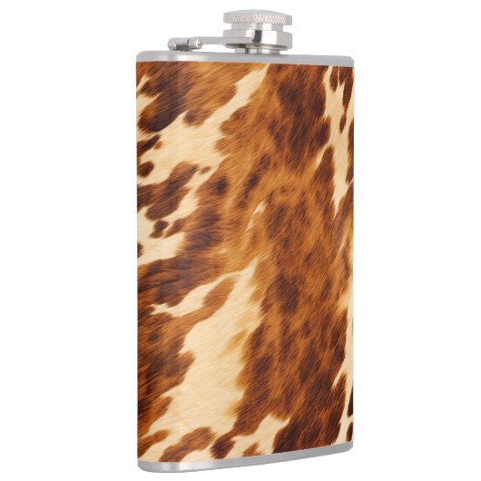 Bruin Koeienhuid Heupfles (Rechts)