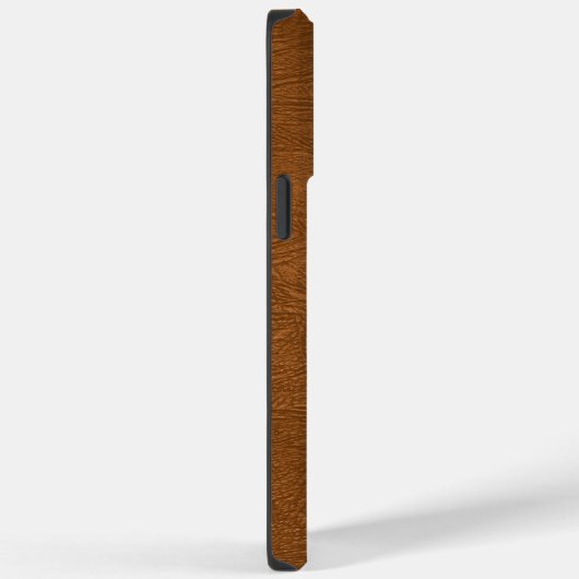 Bruin Koeienhuid leder textuur Case-Mate iPhone Case (Achterkant / Rechts)