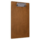 Bruin Koeienhuid leder textuur Klembord (Rechts)