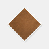 Bruin Koeienhuid leder textuur Servet (Hoek)