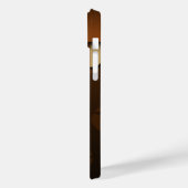 Bruin Koffieliefhebber Cafe Shop Voorluifels Stoer Case-Mate iPhone Case (Achterkant / Links)