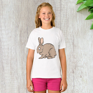 Bruin Konijn Meisjes T-shirt