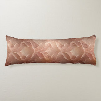 Bruin koper geïnspireerde gradiënt moderne luxe lichaamskussen