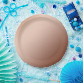 Bruin Koper Infusiegradiënt, Bruiloft Borden Papieren Bordje (Feest)