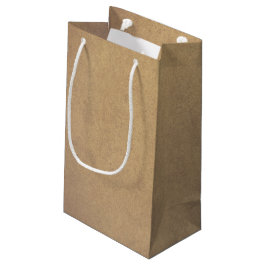 Bruin Kraft-document Stijl Klein Cadeauzakje