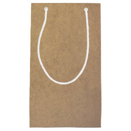 Bruin Kraft-document Stijl Klein Cadeauzakje
