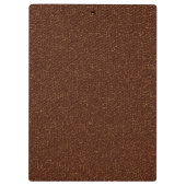 bruin kunstleder klembord (Achterkant)