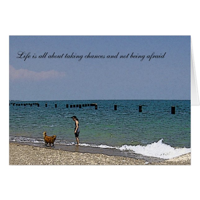 Bruin Laboratorium dat over het water kijkt (Voorkant Horizontaal)